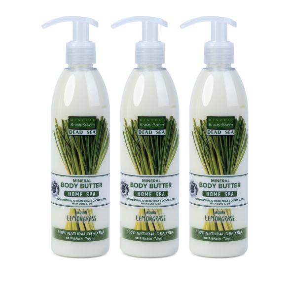 MBS Body Butter Zitronengras 3x300 ml