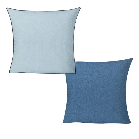 OTTO KERN Kissenbezug, 2er-Set, blau