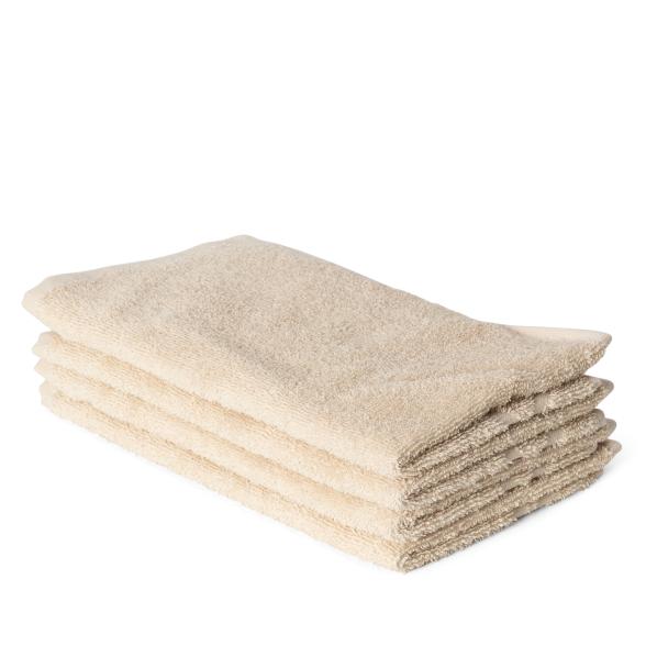 OTTO KERN Gästetuch-Set, 4tlg. hellbeige
