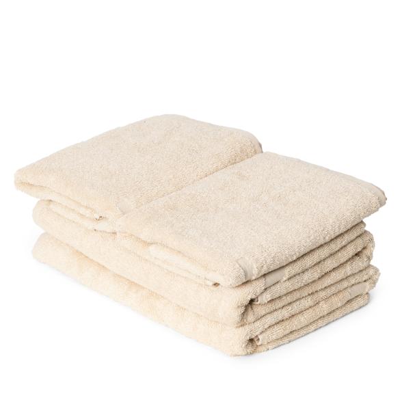 OTTO KERN Frottier-Set, 4tlg. hellbeige