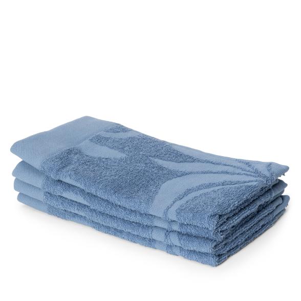 OTTO KERN Gästetuch-Set, 4tlg. blau