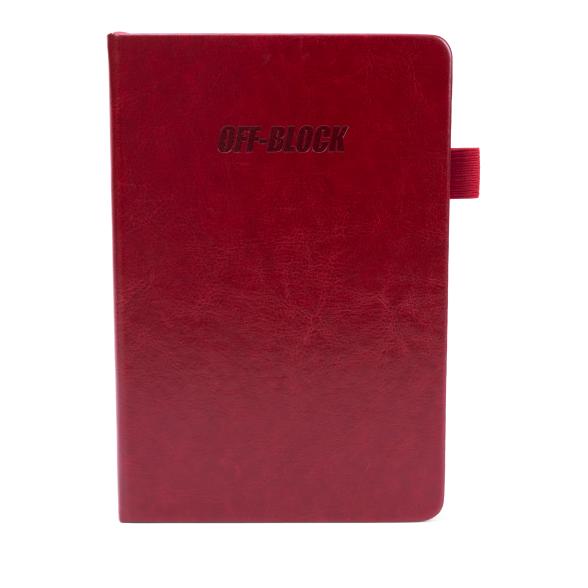 Off Block Passwort Buch bordeaux