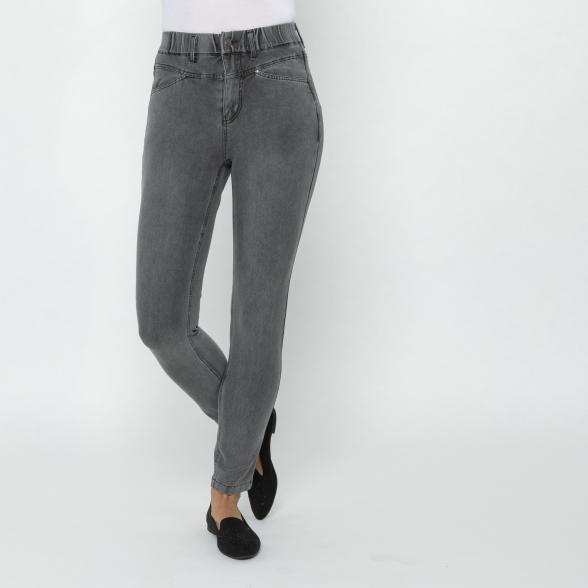 Zauberhose 'Miracle Shape' Slim grau