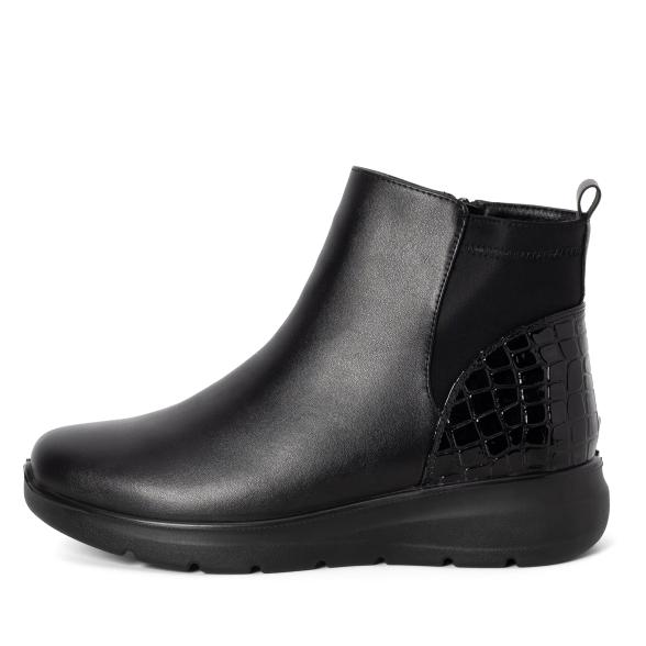 TOPWAY COMFORT Damenstiefeletten schwarz