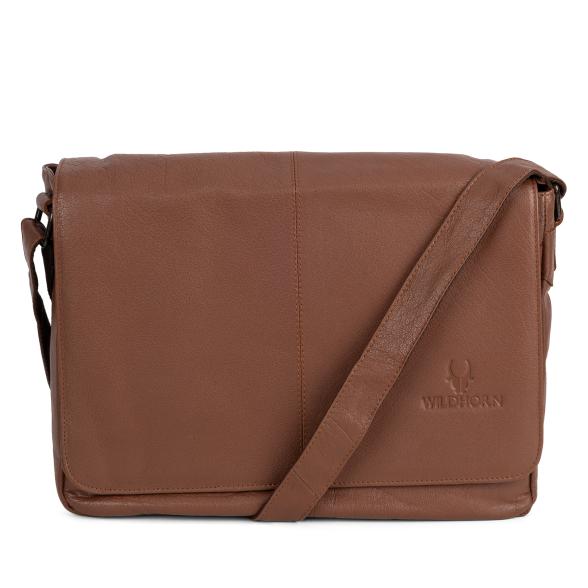 Thumbnail - WILDHORN Büffelledertasche cognac