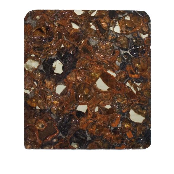 Jepara Meteorit Scheibe ca. 5 x 5 cm