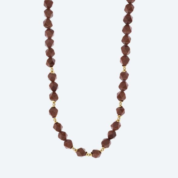 Collier Goldfluss Magnetverschluß