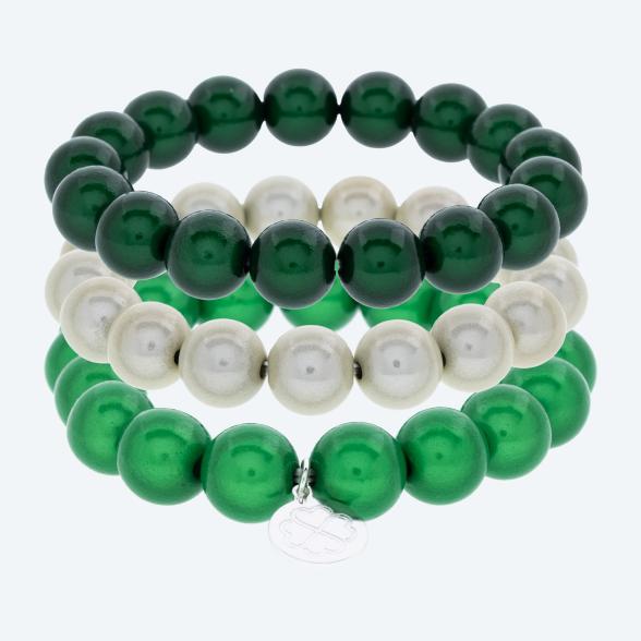 SET: 3 x Lucky Pearl Armband