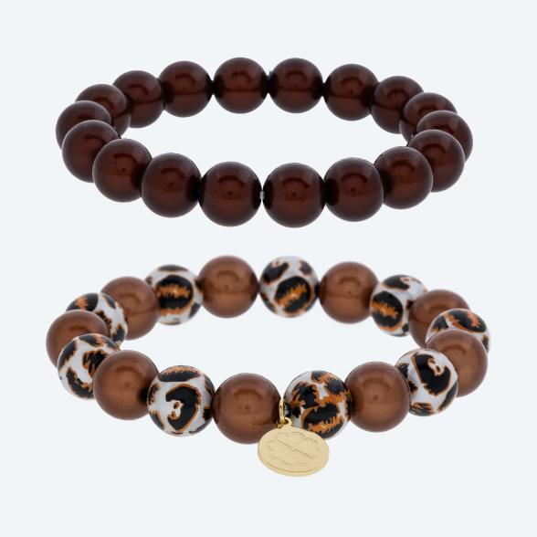 SET: 2 x Lucky Pearl Armband