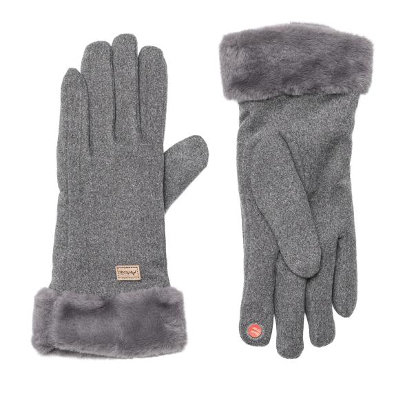 Antonio Damenhandschuhe grau