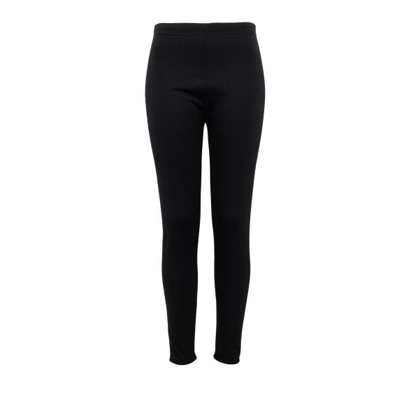 Antonio Deluxe Leggings mit Teddy, schwarz