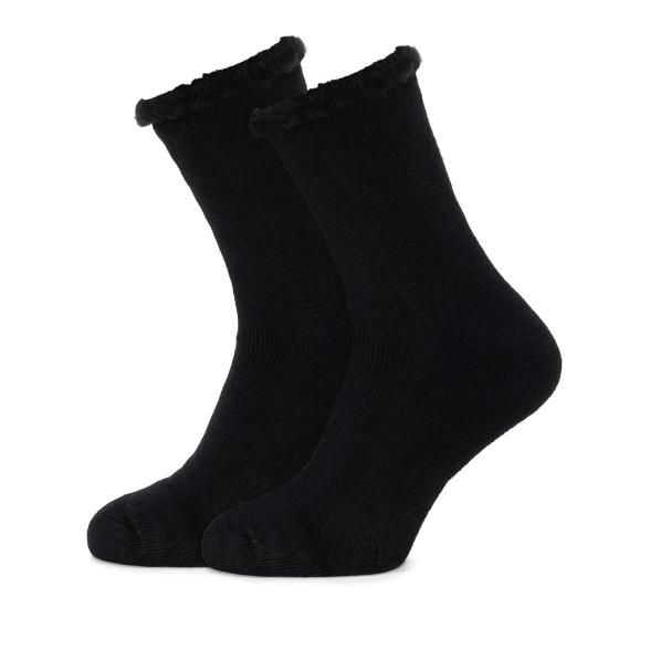 Antonio Mega Thermo Socken 2er Set, schwarz