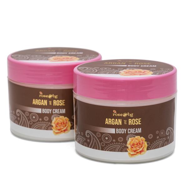 ARGAN-ROSE Körpercreme 2 x 300 ml