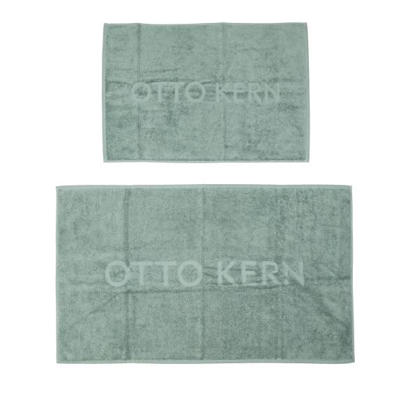 4004406406516 - Badteppich  2er-Set grün uni mit Marke