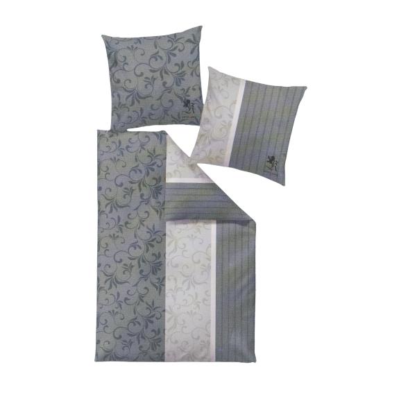 4004406406325 - Bettwäsche 4tlg Rankenmuster grün