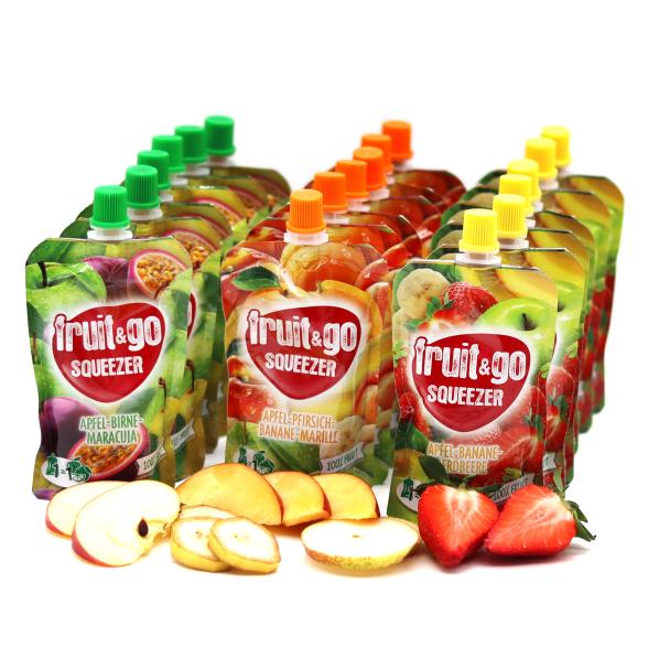 Fruit&Go Squeezer 18x100ml