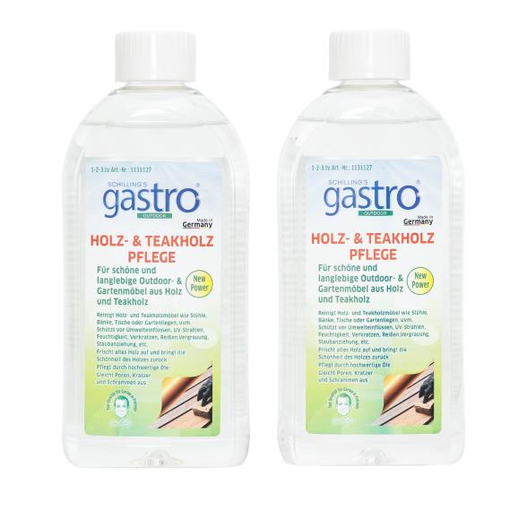 gastro Teak-holzpflege 2x500ml