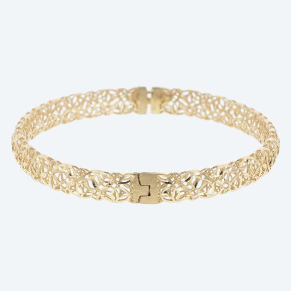 Armreif 585 Gelbgold