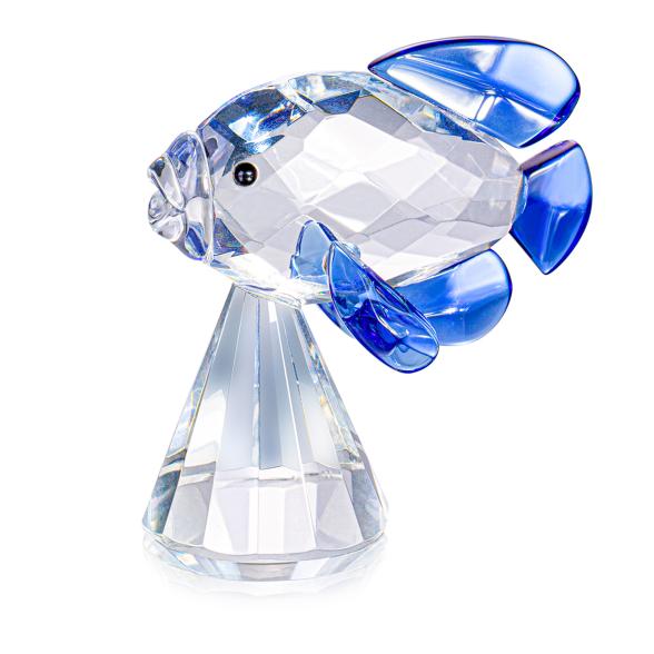 Crystal Dreams Fisch blau 7cm