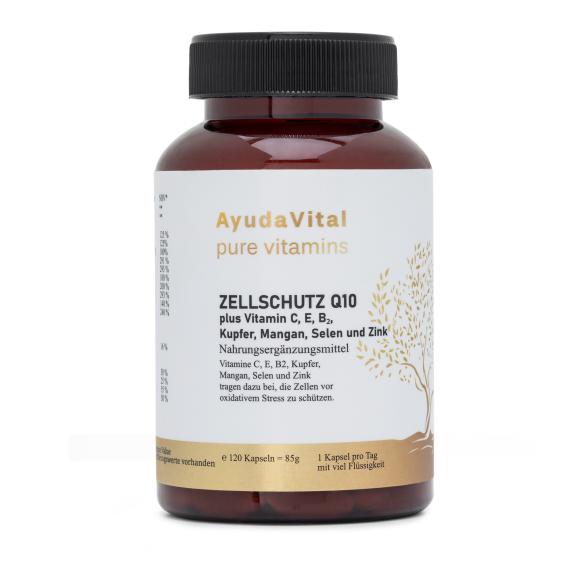 AYUDA VITAL Zellschutz Q10 plus Vitamine C+E+B2