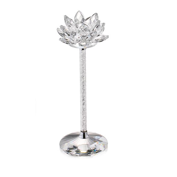 Crystal Dreams Kerzenleuchter Lotus Stab 22cm