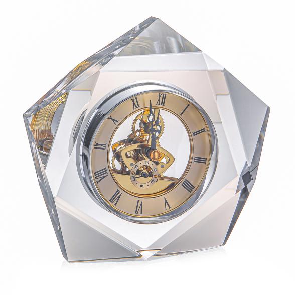 Crystal Dreams Tischuhr eckig 16cm