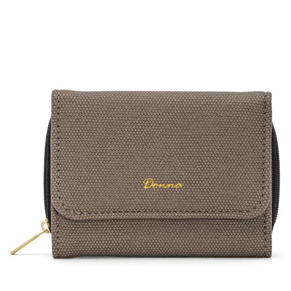 DONNA Damenbörse taupe