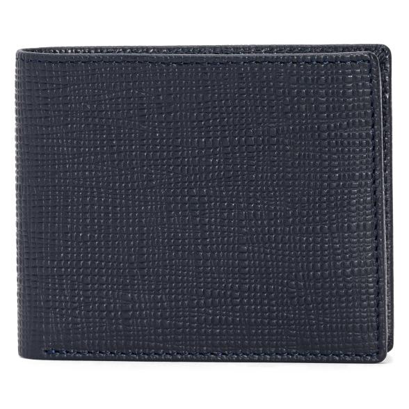 TESORO Lederbörse dunkelblau