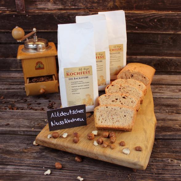 Altdeutscher Nusskuchen 3x400g