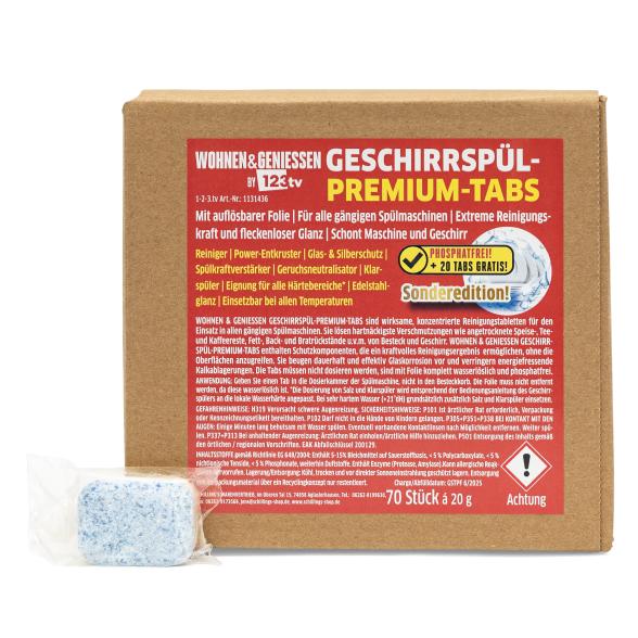 W&G Geschirrtabs 50+20 Stück