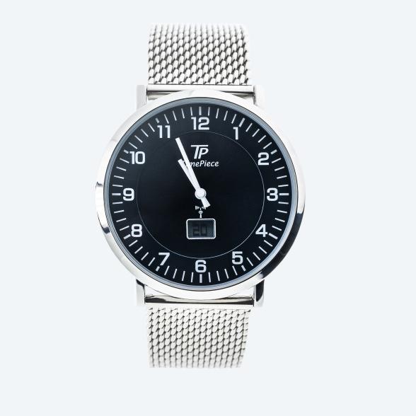 4260736036629 - Time Piece Herren-Funkuhr Milanaiseband blau