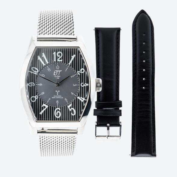 4260736036698 - ETT Funk-Solar Herrenuhr inkl Ersatzlederband