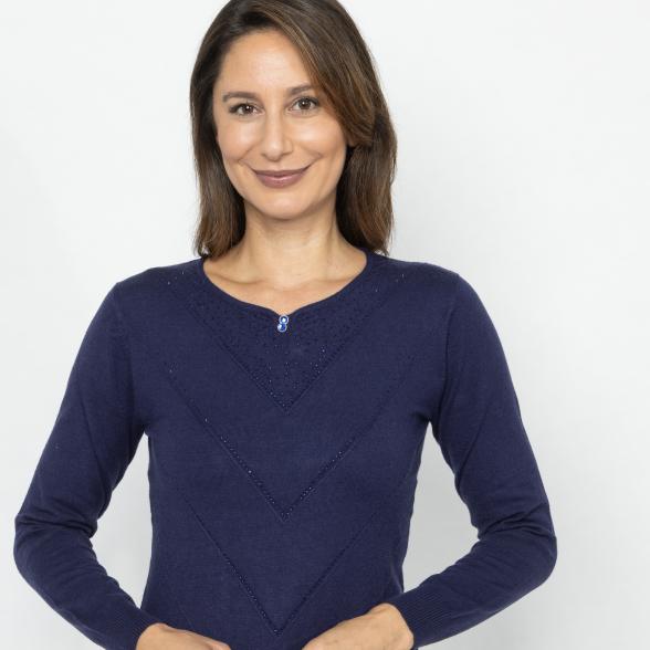 TRENDS by J. Leibfried Pullover marine