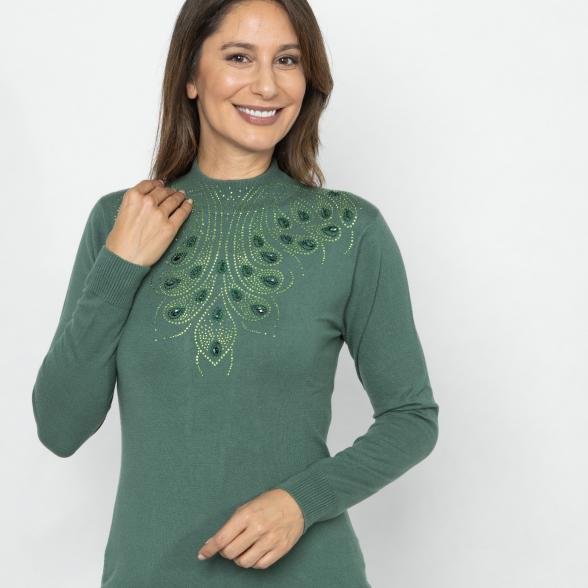 TRENDS by J. Leibfried Pullover grün