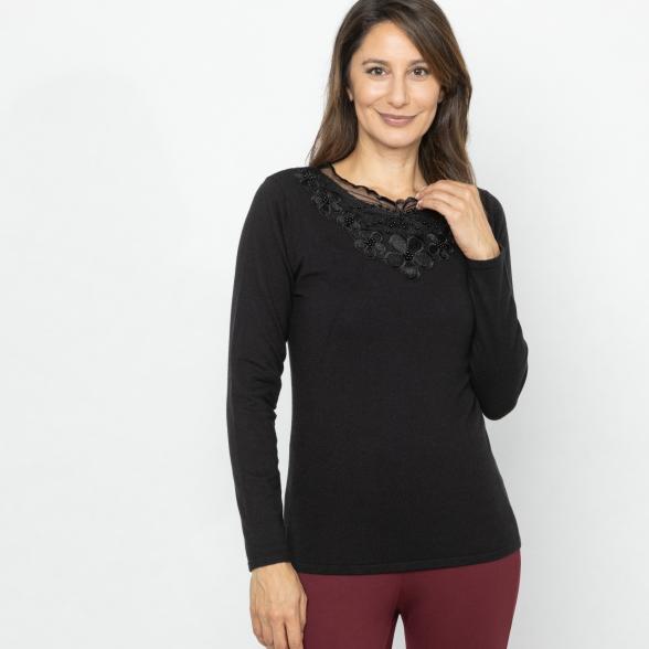 TRENDS by J. Leibfried Pullover schwarz