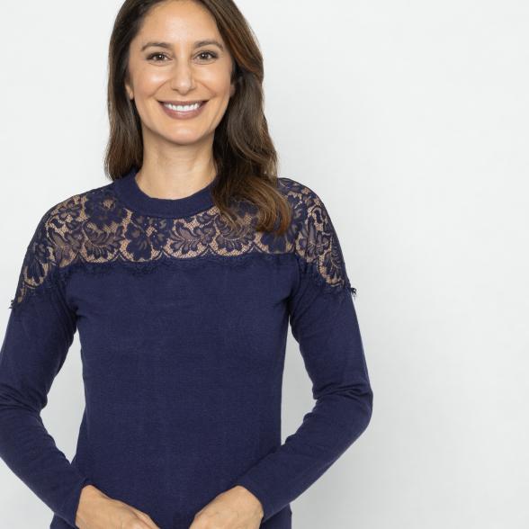 TRENDS by J. Leibfried Pullover marine