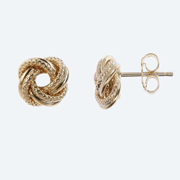 Ohrstecker 375 Gelbgold