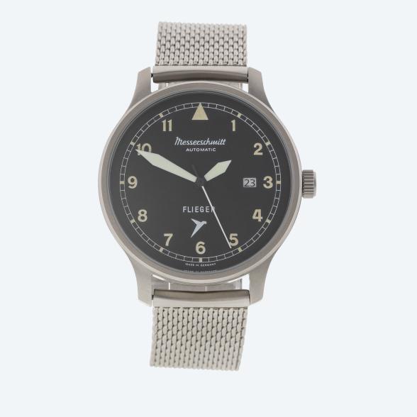 Messerschmitt Automatikuhr FLIEGER + Ersatzband