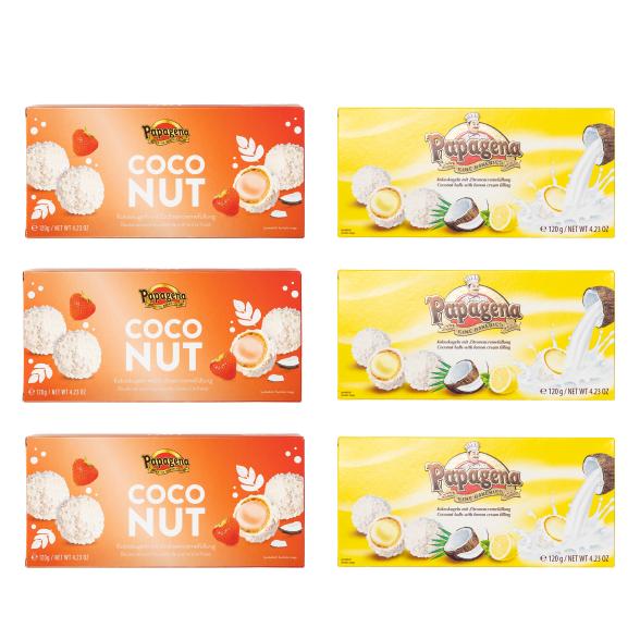 Papagena Waffelkugeln 6er Set