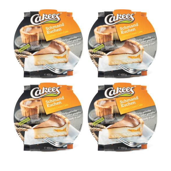 Cakees Schmand Kuchen Classic 4x 450g