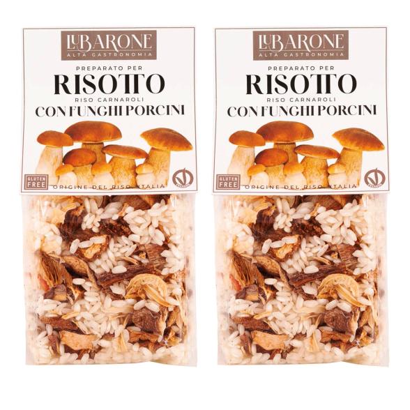 Risotto con funghi porcini 250g (mit Pilzen)