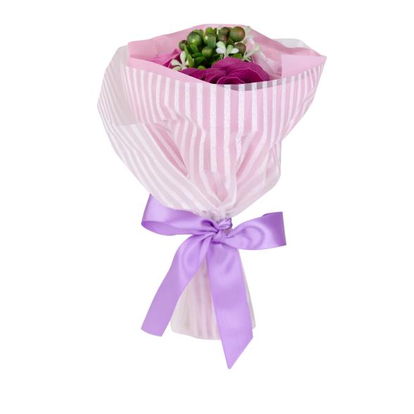 Badeblüte-Rosenstrauß lila