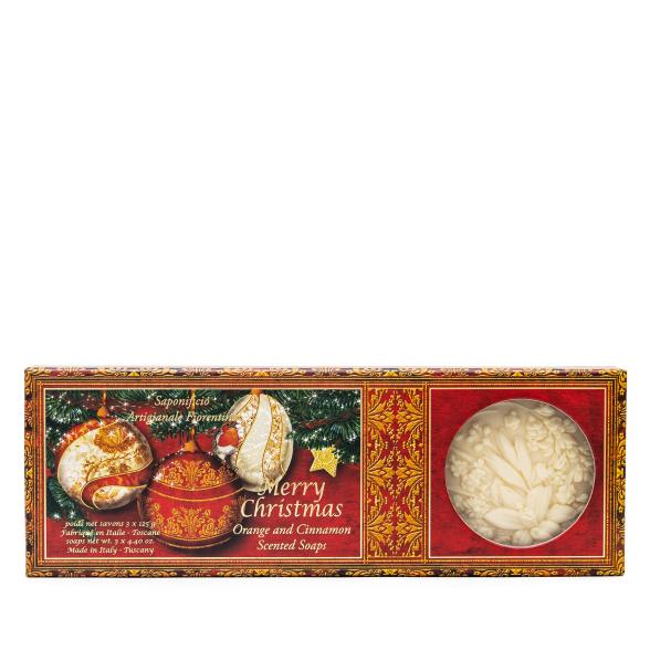 Fiorentino Seifenset Christmas Zimt 3x125g