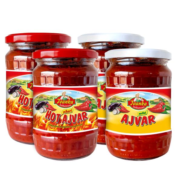 Ajvar 4er Set