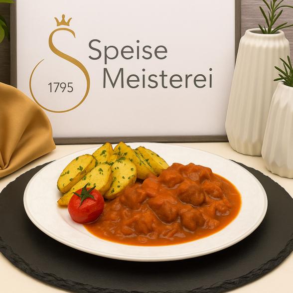 Grossmutters Hähnchenbrust in Waldpilzsosse