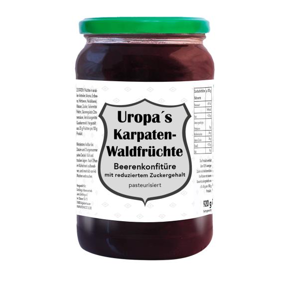 Uropas Konfitüre Waldfrüchte