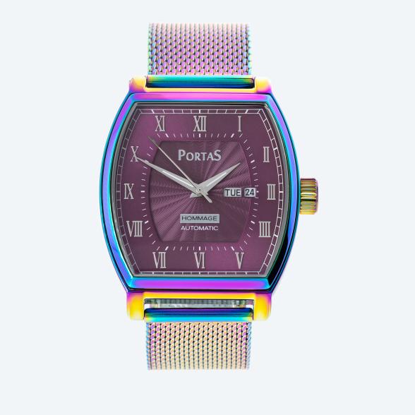4061777102218 - Herren-Automatikuhr Kästner rainbow