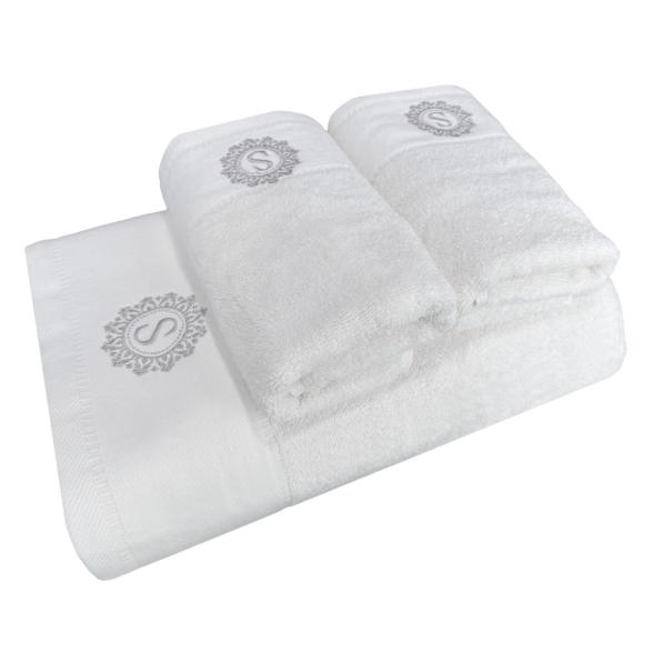 Premium Handtuchset 3tlg. beige