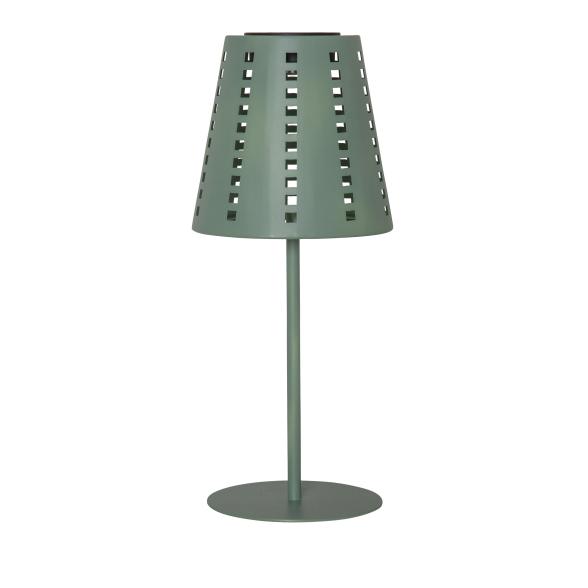 LED-Solar-Tischleuchte grün