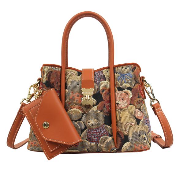 Henney Bear Henkeltasche coganc/multicolor